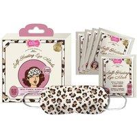 The Vintage Cosmetic Company Women's Self-Heating Eye Masks Gift Set 5 Pack Leopard Print