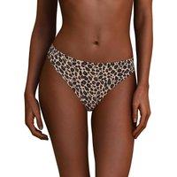 Chantelle Women's SoftStretch Thong in Brown