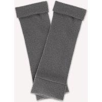 Turtle Doves Women's Cashmere Fingerless Gloves in Grey