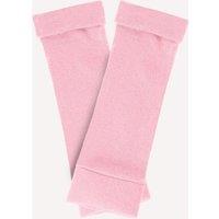 Turtle Doves Women's Cashmere Fingerless Gloves in Light Pink