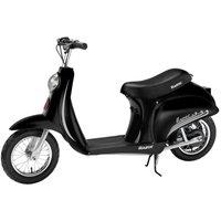 Razor Pocket Mod Vapour Miniature Euro-Style Electric Scooter for Ages 13+, Vintage-Inspired Design, Up to 40 Minutes Ride Time Black