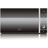 Caso Design 25L Ceramic Chef Combination Microwave, Oven + Grill, 900 Watt in Black