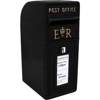 Monstershop Black Royal Mail Post Box