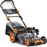 VonHaus 171cc Petrol Lawnmower in Dark Grey