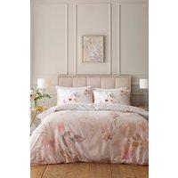 Soiree 'Mia Floral Blooms' 100% Cotton Duvet Cover Set in Natural | Size: King