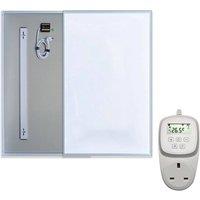 ENER-J ENERJ 600W Infrared Heating 10060cm with Smart Plugin WiFi in White | Size: 106cm x 16.02cm x 42.84 cm