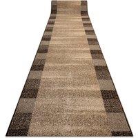 RugsX Karmel Etna Runner in Brown | Size: 100 cm x 330 cm