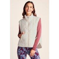 TOG24 Women's 'Slaley' Short Padded Gilet in Nude | Size: 18