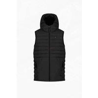 Luke 1977 Men's Bubbla Hood 2000 Junior Gilet in Black | Size: 14-15 Years