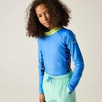Regatta Hoku II Long Sleeved Swim Top in Bright Blue | Size: 3-4 Years