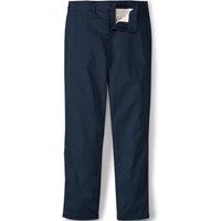 Lands' End Men's Travel Kit Classic Fit Chino Trousers in Dark Navy | Size: 34R