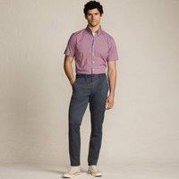 Lands' End Men's Slim Leg Stretch Thermoregulating Chinos in Dark Grey | Size: 33L