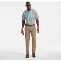 Lands' End Men's Slim Leg Stretch Thermoregulating Chinos in Khaki | Size: 32XL