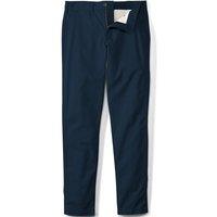 Lands' End Men's Slim Leg Stretch Thermoregulating Chinos in Dark Navy | Size: 38XL