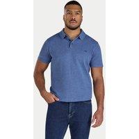 Raging Bull Men's Short Sleeve Knitted Polo in Blue | Size: 4XL