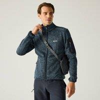 Regatta Men's Newhill Insulating Stretch Full Zip Fleece in Mid Blue | Size: 3XL