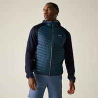 Regatta Men's Andreson Hybrid Insulated Quilted Jacket in Mid Navy | Size: 2XL