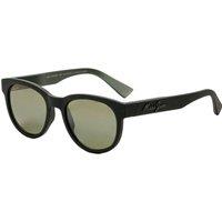 Maui Jim Men's MJ0668S-004 Maoli Round/Oval Sunglasses in Black