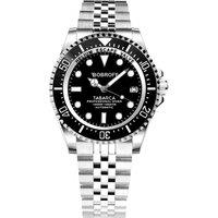 Bobroff Men's BF0001-BFSTJ 44mm Automatic Watch in Silver