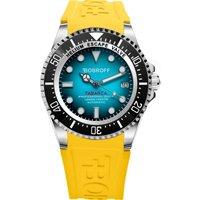 Bobroff Men's BF0009-BFSTA 44mm Automatic Watch in Yellow