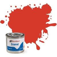 Humbrol Enamel Paint 14ml No 174 Signal Red Satin
