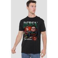 Stranger Things Derek Homage T-Shirt, Black | Size: Large