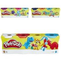 Play-Doh Colour Classic Tubs 4 Pack 1 Pack Supplied, Chosen at Random