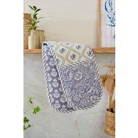 Ulster Weavers 'Coastal Treasures' Coatal Inspire 100% Cotton Double Oven Glove in Blue