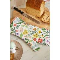 Ulster Weavers 'Petals & Prose' Floral Print 100% Cotton Gauntlet Oven Glove