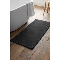 Catherine Lansfield 'Bobble' Bath Runner in Charcoal