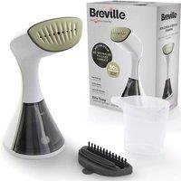 Breville EliteTEMP 1500W Handheld Garment Steamer White/Gold in White