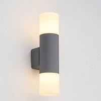 CGC Lighting 'Cortez' Dark Grey Double Outdoor Wall Light