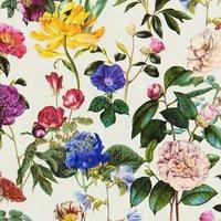 AS Creation Jette Flowers Textured Wallpaper in Cream