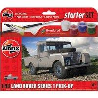 Airfix A55012 Airifx Starter Set Land Rover Series 1 Pick Up 1:43 Model Kit