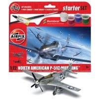 Airfix Starter Set North American P 51D Mustang Model Kit