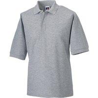 JERZEES Men's Russell Classic Short Sleeve Polycotton Polo Shirt in Grey | Size: XL