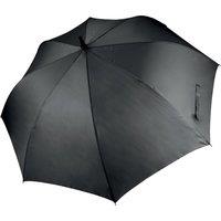 Kimood Men's Large Plain Golf Umbrella in Black