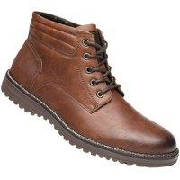 IVACHY Men's Casual Ankle Boots in Tan | Size: 10