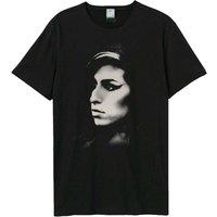 Amplified Men's Tonal Pose Amy Winehouse T-Shirt in Black | Size: Large