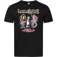 Amplified Men's British Are Coming The Rolling Stones T-Shirt in Black | Size: XS