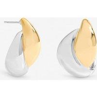 Jon Richard Women's Two Tone Statement Earrings