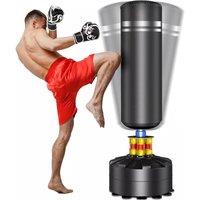 Dprodo 175CM Punching Bag, Freestanding Heavy Bag in Black | Size: 175 cm
