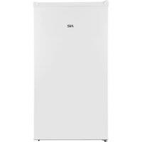 SIA White Freestanding 83L Under Counter Fridge With Chiller - SFR44WE