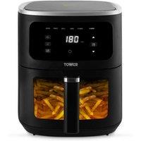 Tower Vortx 8L Vision Air Fryer in Black