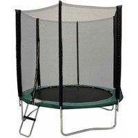 Artemis Home Kanga 8FT or 244cm Round Outdoor Trampoline with Green Padding