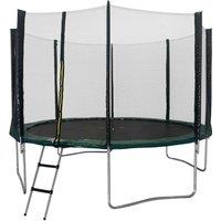 Artemis Home Kanga 12FT or 366cm Round Outdoor Trampoline with Green Padding
