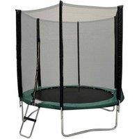 Artemis Home Zone 8FT or 244cm Round Outdoor Trampoline with Black Padding