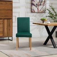Artemis Home Maiolo Velvet Dining Chairs - Set of 2 in Green