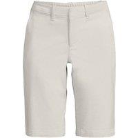 Lands' End Women's Plus Chino Bermuda Shorts in Light Stone | Size: 20