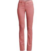Lands' End Women's Straight Leg Stretch Cord Jeans, Mid Rise in Dusty Pink | Size: 14L